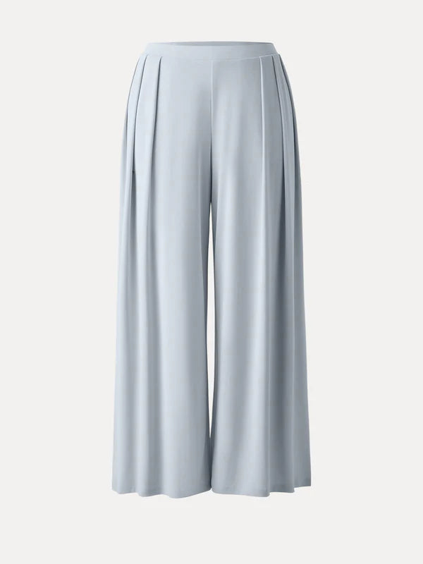 MAREN Women's High-Rise Wide-Leg Palazzo Pant with Pockets