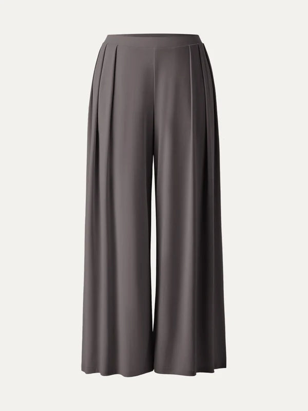 MAREN Women's High-Rise Wide-Leg Palazzo Pant with Pockets
