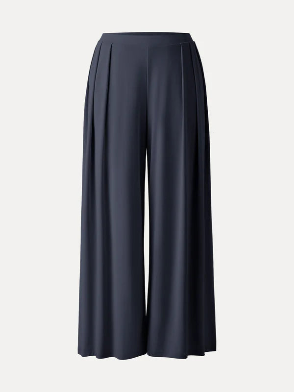 MAREN Women's High-Rise Wide-Leg Palazzo Pant with Pockets