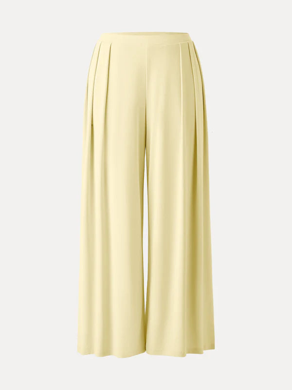 MAREN Women's High-Rise Wide-Leg Palazzo Pant with Pockets