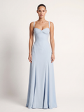 COLETTE Women's Corset Bodice Sweetheart Mermaid Maxi Dress