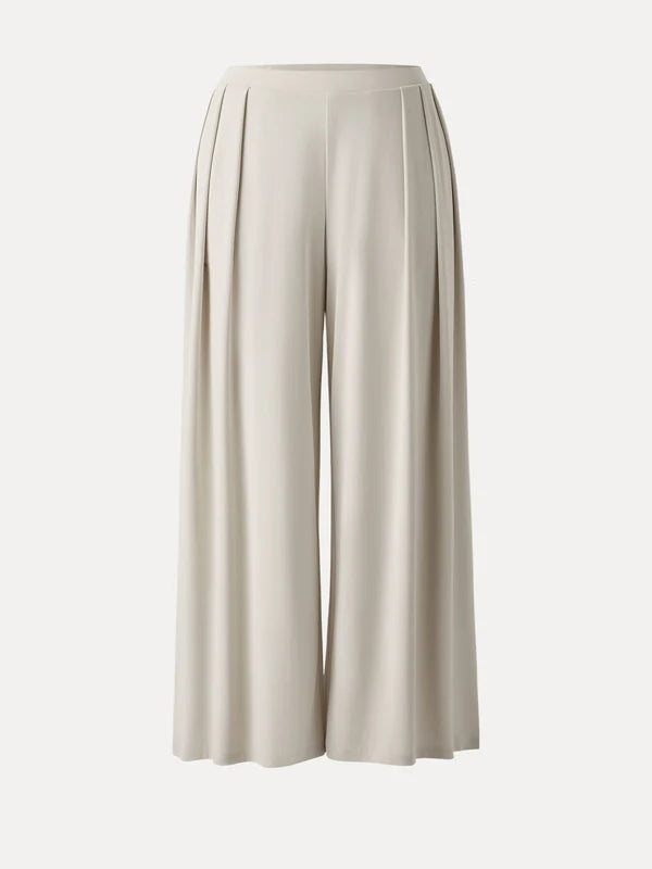 MAREN Women's High-Rise Wide-Leg Palazzo Pant with Pockets