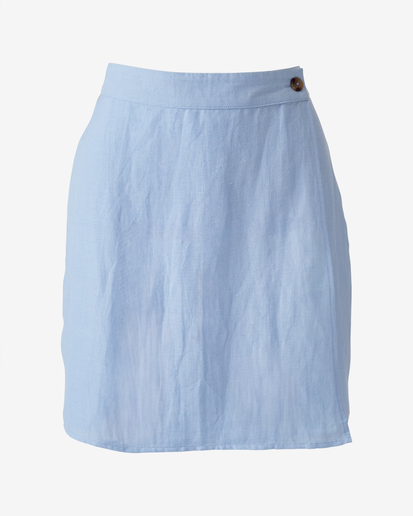 EVE Women's Linen Wrap Skort with Built-In Shorts