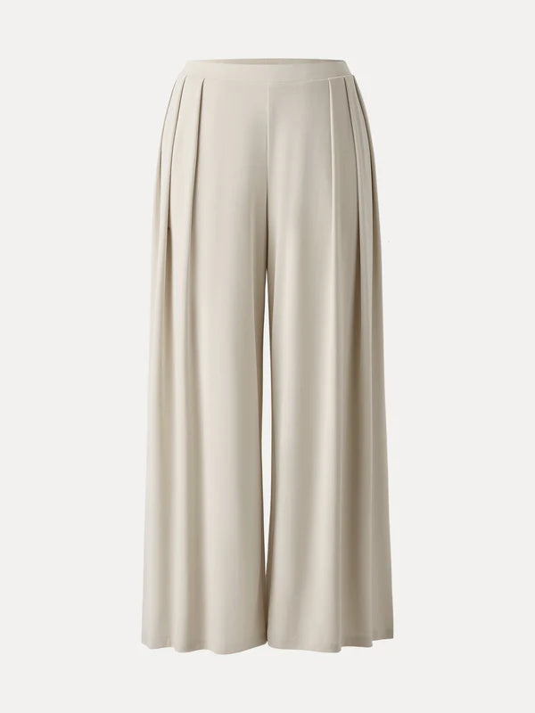 MAREN Women's High-Rise Wide-Leg Palazzo Pant with Pockets