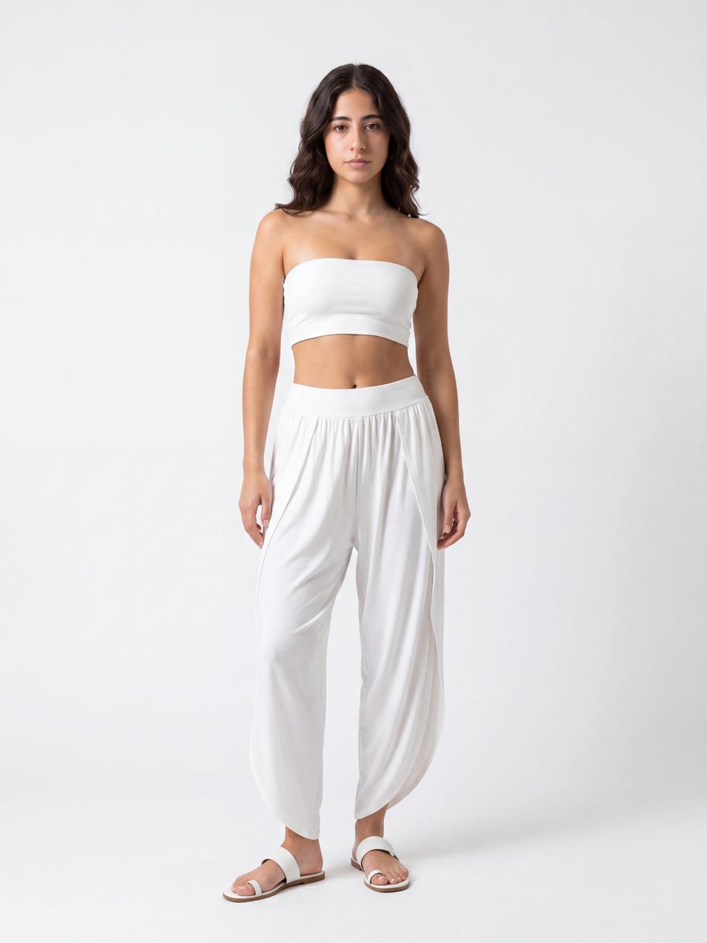 CAROLINE Women's Genie Side-Slit Pant