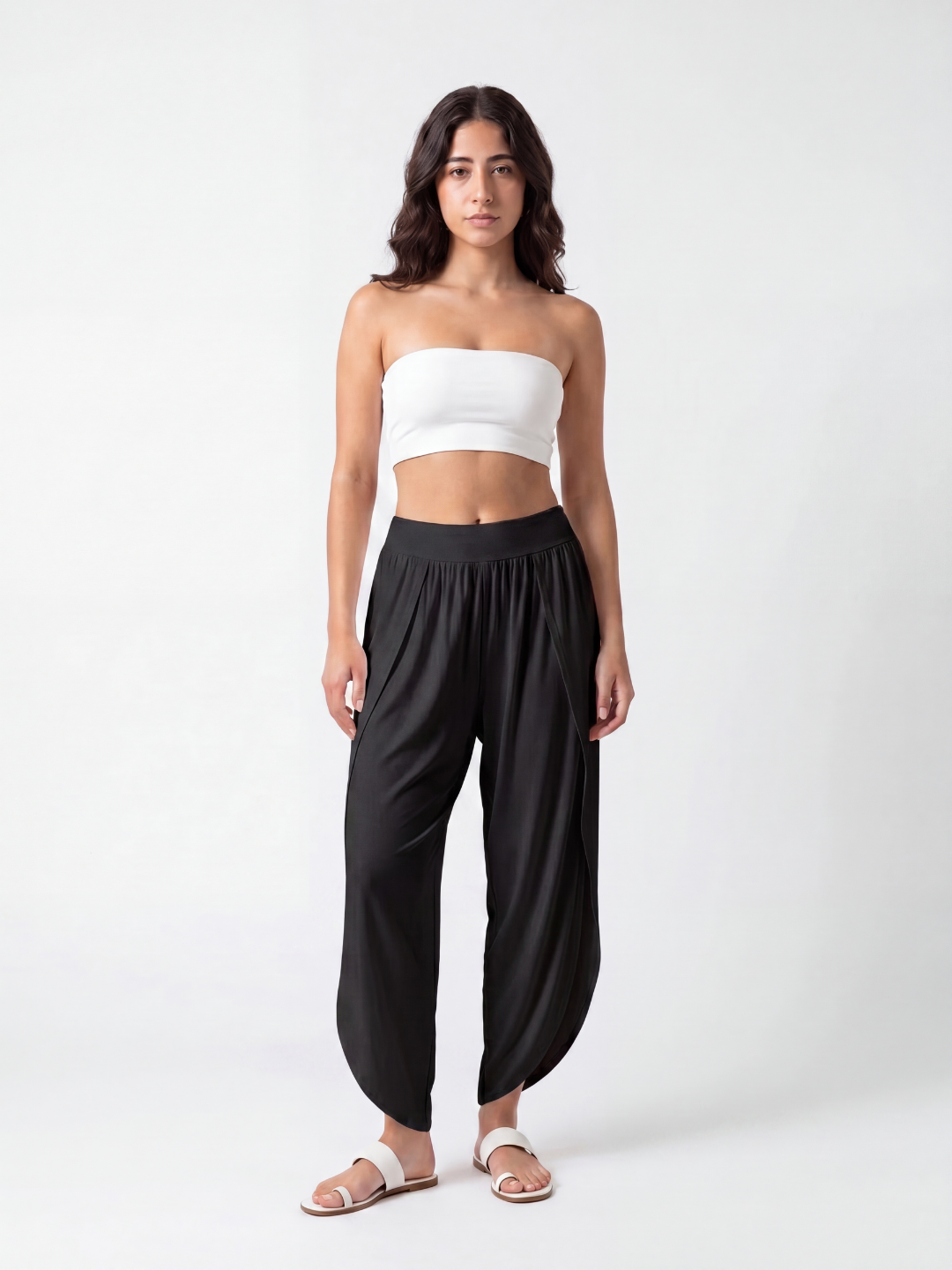 CAROLINE Women's Genie Side-Slit Pant