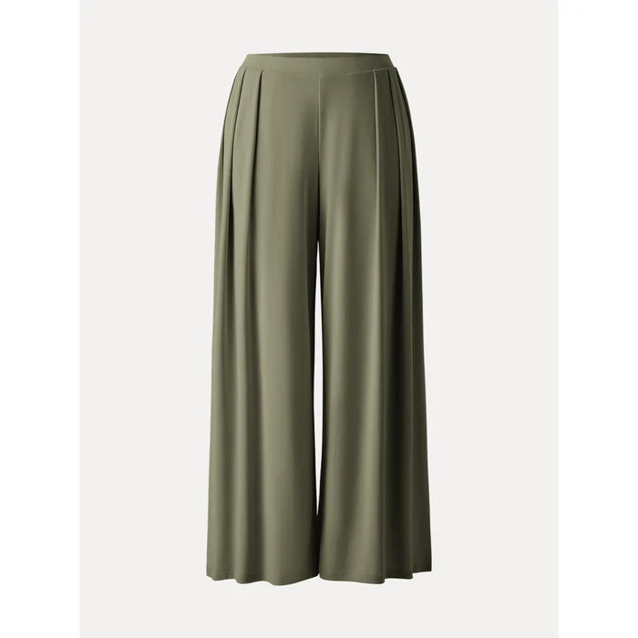 MAREN Women's High-Rise Wide-Leg Palazzo Pant with Pockets